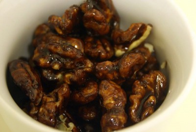 soy-candied walnuts