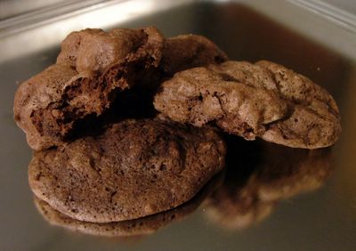 chocolate truffle cookies