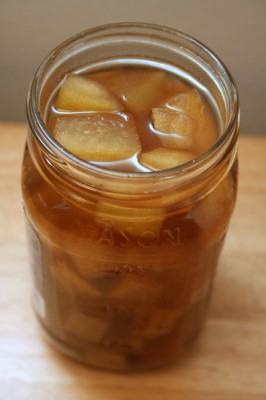 sweet pickled watermelon rind